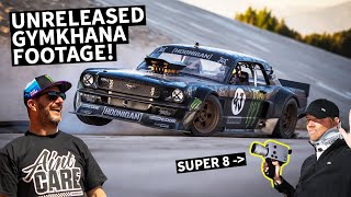 Ken Blocks Unreleased Gymkhana SEVEN Footage  Shot in Super 8 Film [upl. by Airdnassac]