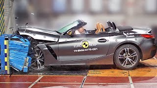 BMW Z4 2023 Crash Test [upl. by Partridge]