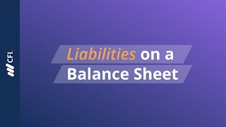 Liabilities on a Balance Sheet [upl. by Nnylyaj]