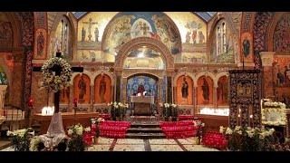 Vesperal Divine Liturgy  December 24 2021  Christmas Eve Evening [upl. by Naitsirk]