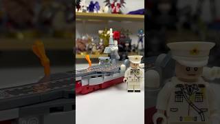 LEGO Military  Chinese Navy Type 003 Aircraft Carrier Mini Version [upl. by Ahseken]