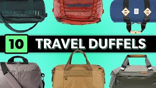 10 Travel Duffles  CarryOns for TwoBag Travel [upl. by Jerman]