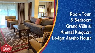 AKL Jambo House  3 Bedroom Grand Villa  Room Tour [upl. by Moe310]