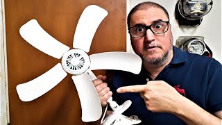 AEROGENERADOR EOLICO CASERO CON VENTILADOR CHINO INCREIBLE Recalibrando  DIY wind turbine with fan [upl. by Annodam]