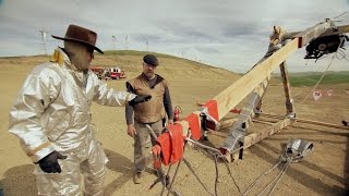 Duct Tape Trebuchet  MythBusters [upl. by Bartholomew942]