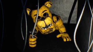 FREDBEAR is CRAWLING after me DO NOT STOP RUNNING  FNAF Project Fredbear Reboot [upl. by Yekcor525]