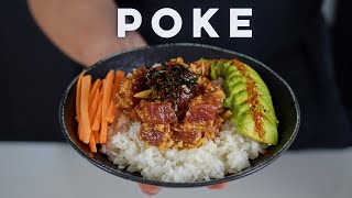 Hawaiian Poke Bowl  SAMSEATS [upl. by Nailimixam]