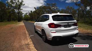 2018 BMW X3 xDrive30d 0100kmh amp engine sound [upl. by Warwick]