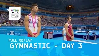 Gymnastics Artistic  Mens Individual All Around  Full Replay  Nanjing 2014 Youth Olympic Games [upl. by Anders]