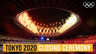 Closing Ceremony 🇯🇵  Tokyo2020 Highlights [upl. by Shani]