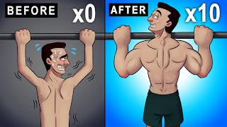 Go from 0 to 10 PullUps FAST [upl. by Denyse]