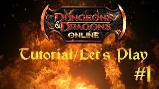 Dungeons and Dragons Online DDO TutorialLets PlayEpisode 1Character Creation [upl. by Nnoj]