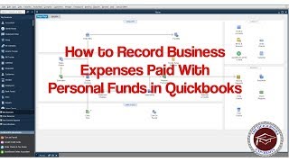 How to Record Business Expenses Paid With Personal Funds in Quickbooks [upl. by Ahsenit94]