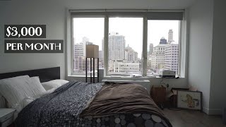 My NYC Apartment tour  3000month for 1 bedroom [upl. by Salema481]