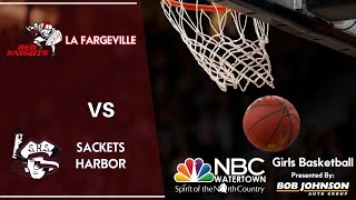 La Fargeville v Sackets Harbor  NBC Watertown HS Basketball 202425 [upl. by Noiraa85]