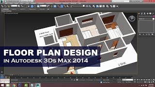 Easy Steps to Floor Plan Design  3Ds Max Tutorial in Hindi  Allrounder Bhai [upl. by Ratcliff]