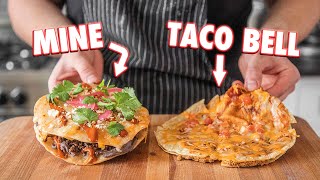 Making The Last Taco Bell Mexican Pizza At Home  But Better [upl. by Sikram]