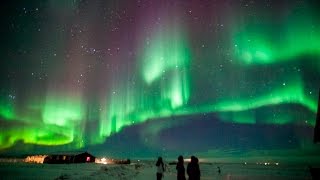 Aurora Borealis Northern Lights Timelapse HD Iceland [upl. by Anaitak7]