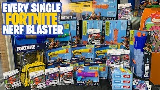 UNBOXING Every Single Nerf Fortnite Blaster 2019 [upl. by Rauch]