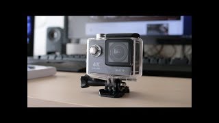 How to use the 4k Action Camera Tutorial [upl. by Ronica]