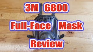 3M 670068006900 FullFace Respirator Review [upl. by Yobybab]