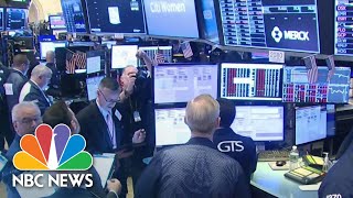 Stock Trading Halted After Markets Plunge At Market Open  NBC News [upl. by Penrod]