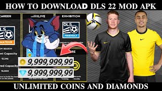 How To Download DLS 22 Mod Apk Unlimited Coins And Diamonds [upl. by Avitzur]