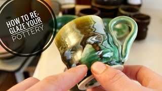 How to ReGlaze your Pottery [upl. by Erena310]