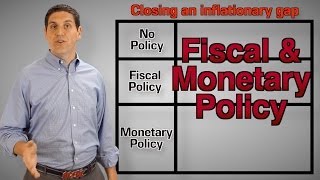 Fiscal amp Monetary Policy  Macro Topic 51 [upl. by Atires840]