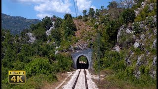 4K CABVIEW Podgorica  Niksic  Montenegro Railways  Pruga Podgorica  Nikšić [upl. by Haze]