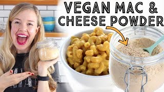 Homemade Vegan Mac amp Cheese Powder [upl. by Onifled672]