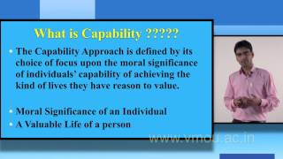 Amartya Sen’s  Capability Approach [upl. by Alyahsat857]