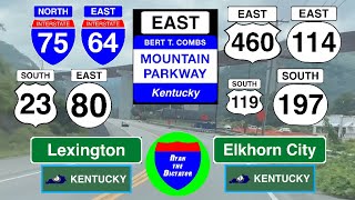 Driving from Lexington KY to Elkhorn City KY [upl. by Yttel]