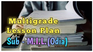 Lesson Plan  Multigrade Lesson Plan  Odia Lesson Plan  MyStudyTime [upl. by Hedgcock]