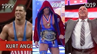 Evolution of Kurt Angle Entrance1999  2019 [upl. by Weeks]