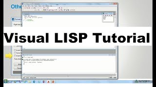 Visual LISP for AutoCAD Tutorial [upl. by Eirojam]