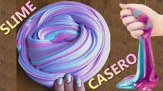 COMO HACER SLIME FACIL 1 INGREDIENTE  SIN BORAX [upl. by Isac]