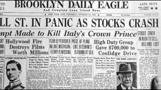 24th October 1929 Wall Street Crash begins on Black Thursday [upl. by La64]