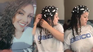 How I Perm My Hair At Home  Quick amp Easy  Savannahxo28 [upl. by Hurty214]