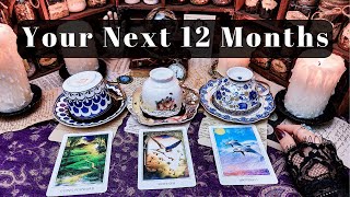 Your Next 12 Months COFFEE amp TAROT [upl. by Nylime]