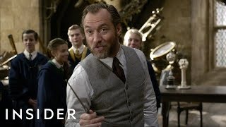 How Jude Law Was Cast As A Younger Dumbledore In Fantastic Beasts The Crimes Of Grindelwald [upl. by Olimac]