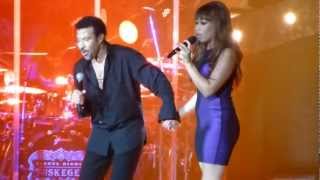 Lionel Richie and Rebecca Ferguson  Endless loveMTS [upl. by Lennad772]