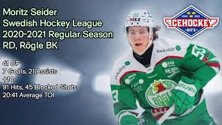 Moritz Seider  Season Highlights  20202021 [upl. by Joyan734]