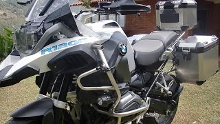 2014 BMW R 1200 GS Adventure Accesories [upl. by Suehtomit]