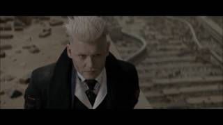 Gellert Grindelwald Reveal Scene HD  Fantastic Beasts And Where To Find Them [upl. by Anasxor203]