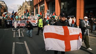 One Englishman Leaves Pro Hamas Crowd Frothing with Rage [upl. by Airan336]