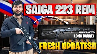 Saiga 223 Long Russia [upl. by Ardeid174]