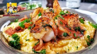 Shrimp and Grits  Shrimp and Grits Recipe [upl. by Calabresi]