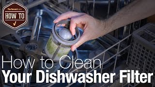 How To Clean Your Dishwasher Filter [upl. by Thgiwed]