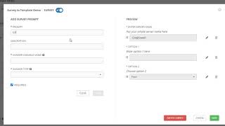 Ansible TowerAnsible Control Survey To Template Demo [upl. by Bartram264]